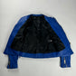 Balenciaga Nicolas Ghesquière Perfecto Royal Blue Leather Cobalt Rider SS 2011 - XS