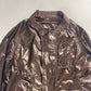 Yves Saint Laurent Rive Gauche Brown Nylon Bomber Jacket FW 2003 - M