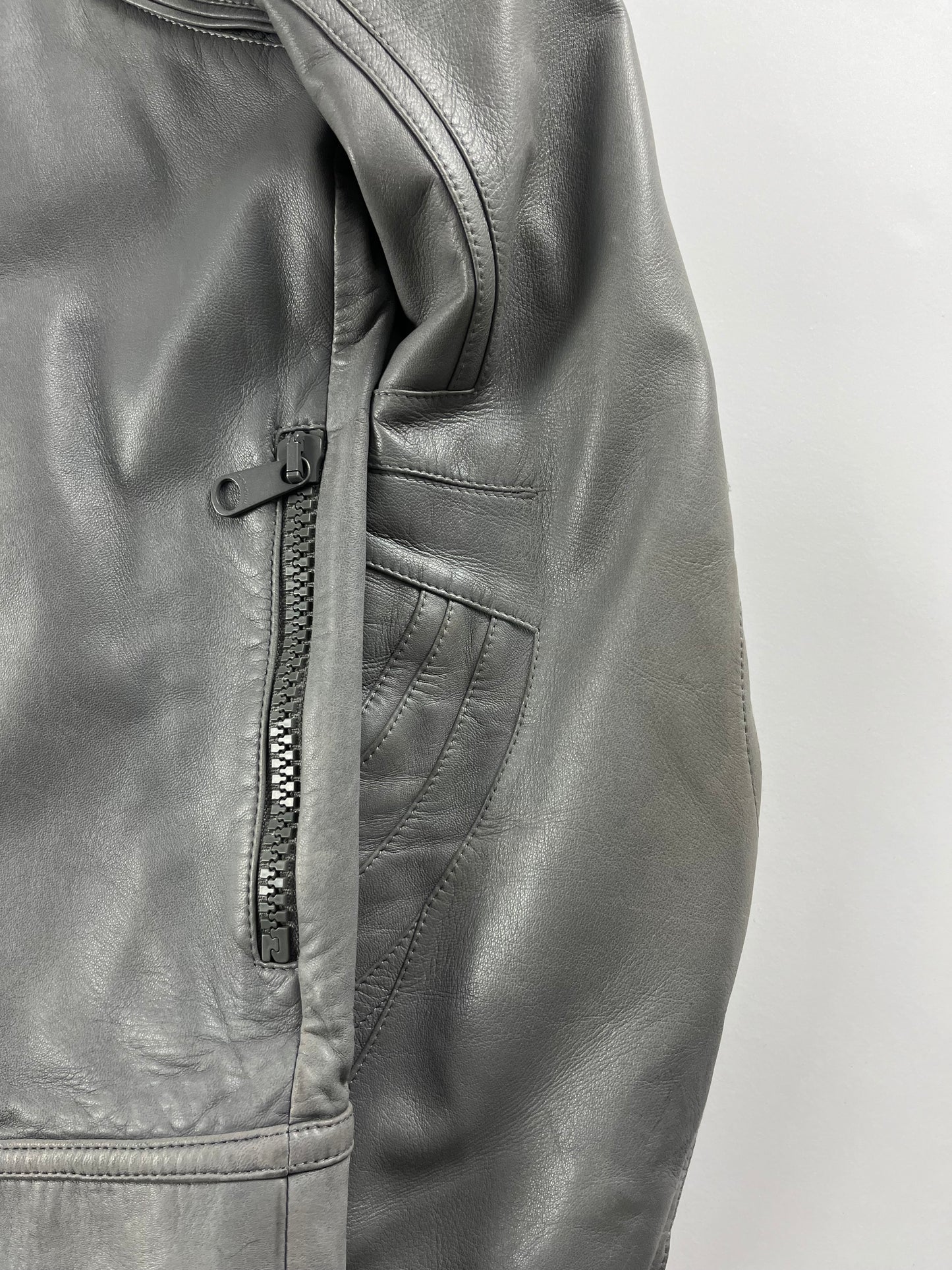 Dior Homme Kris Van Assche Leather Armor Jacket SS 2009 - L