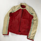 Prada Sample Red Cream Fusion Racer Jacket SS 2002 - XS