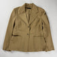 Prada Camel Minimalist Tailored Blazer 1990s - S