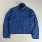 Prada Linea Rossa Electric Line Blue Nylon Moto Jacket SS 2000 - L