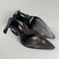 Prada Crocodile Leather Effect Pumps Heels 2000s - 38 IT/39 EU