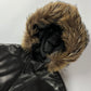 Prada Belted Premium Leather Fur Long Jacket FW 1999 - M