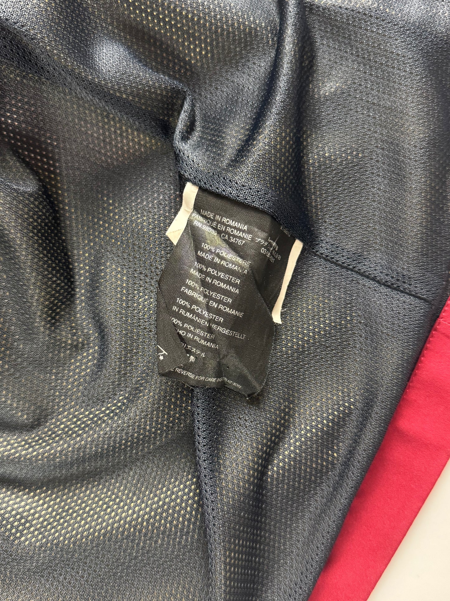Prada Linea Rossa Red Nylon Vest SS 2000 - XL