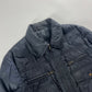 Prada Double Pocket Navy Nylon Work Jacket - L