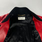 Saint Laurent Sample Quilted Baroque Damier Varsity Bomber Jacket SS 2018 - S