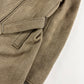 Miu Miu Prada Taupe Wool Twill Belted Long Zipped Coat FW 2000 - S