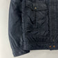 Prada Double Pocket Navy Nylon Work Jacket - L