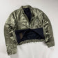 Louis Vuitton Patent Green Military Bomber Jacket SS 2015 - M