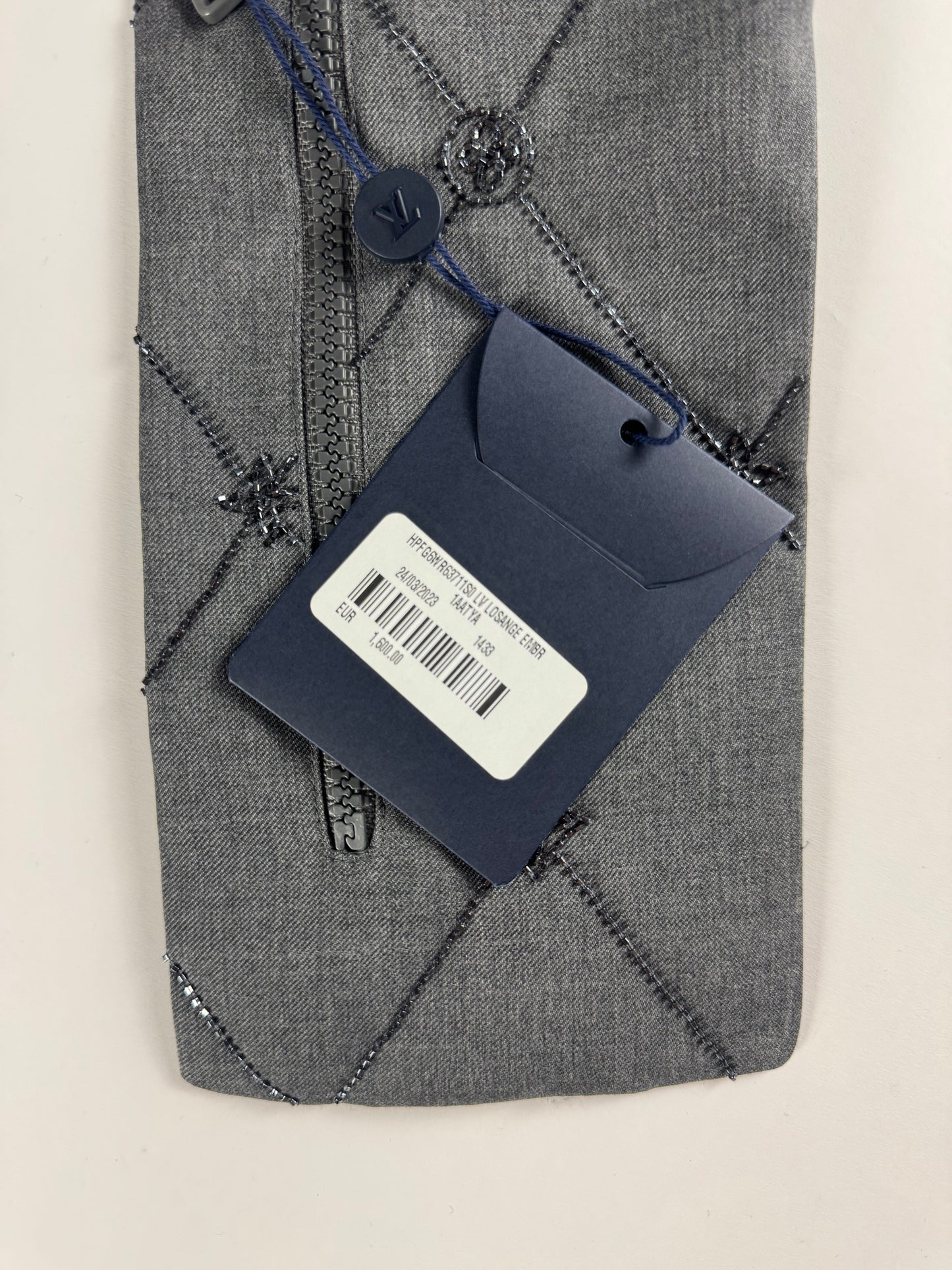 Louis Vuitton Embroidered Monogram Mid Layer Harness Vest FW 2023 - S
