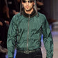 Louis Vuitton Kaki Military Corduroy Turtleneck Jacket FW 2008 - M