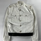 Gucci White Yacht-Club Belted Jacket SS 2015 - S