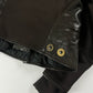 Prada Brown Leather Motor Jacket 2000s - XS