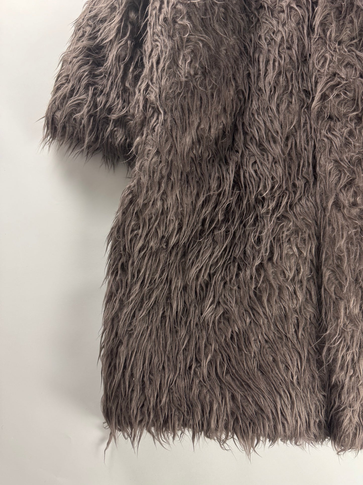 Balenciaga Haute Couture Sample Faux Fur Oversized Coat FW 2021 - M