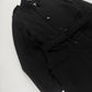 Prada Milano Black Single Breasted Minimalist Belted Coat FW 2000 - L