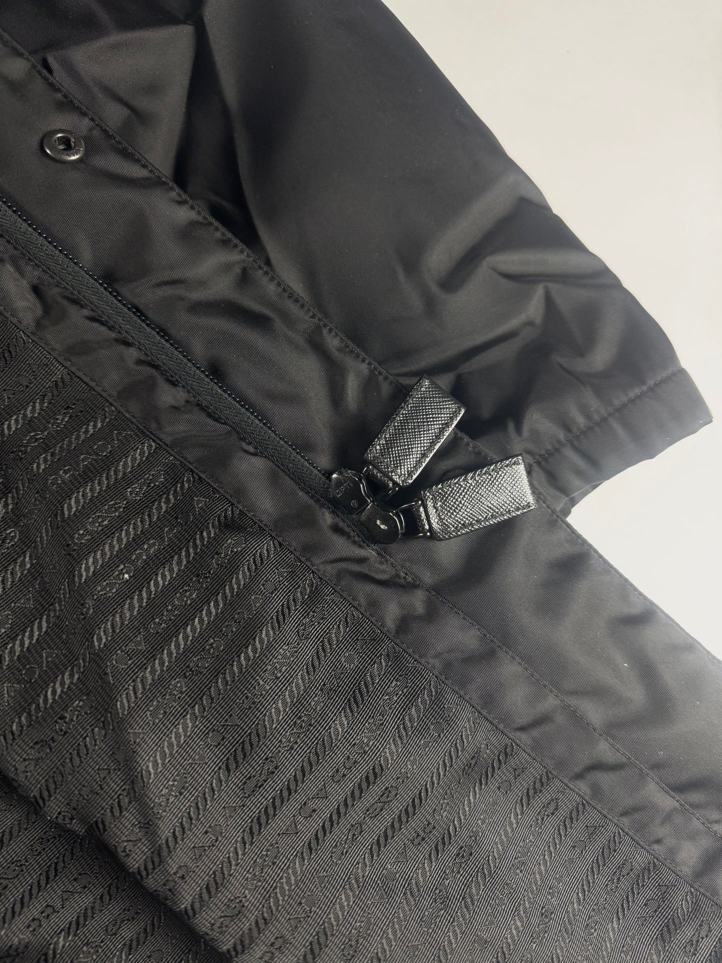 Prada Inside Monogram Nylon Parka Jacket FW 2009 - M