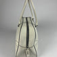 Prada White Leather Bowling Bag FW 2000 - OS