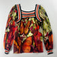 Jean Paul Gaultier Floral Mesh Top 1990s - M