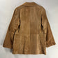 Prada Camel Tawny Double Breasted Pony Hair Leather Coat FW 1996 - M