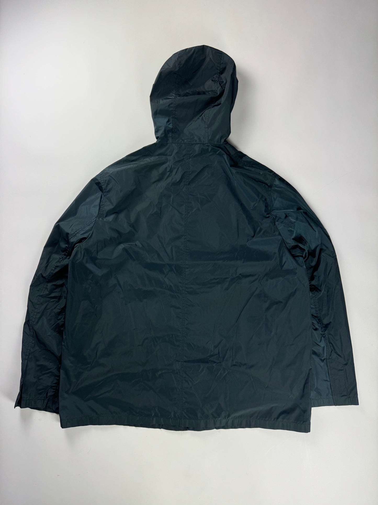 Prada Navy Nylon Strapped Light Jacket SS 1998 - XXL
