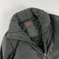 Prada Linea Rossa Smoke Grey Double Zip Jacket 2000s - M