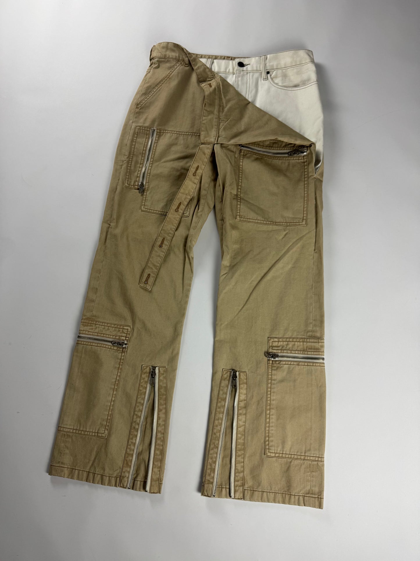 Y/Project Sample Zip Cargo Utility Hybrid Pants SS 2022 - M