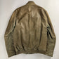Dior Homme Sample Kris Van Assche Camel Marble Leather Jacket FW 2012 - M