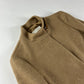Prada Camel Leather Details Belted Collar Blazer FW 1999 - S