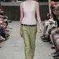 Y/Project Sample Washed Green Straight Pants SS 2015 - S