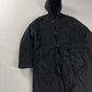 Prada Multi Strapped Belt Black Nylon Long Safari Coat FW 1999 - M