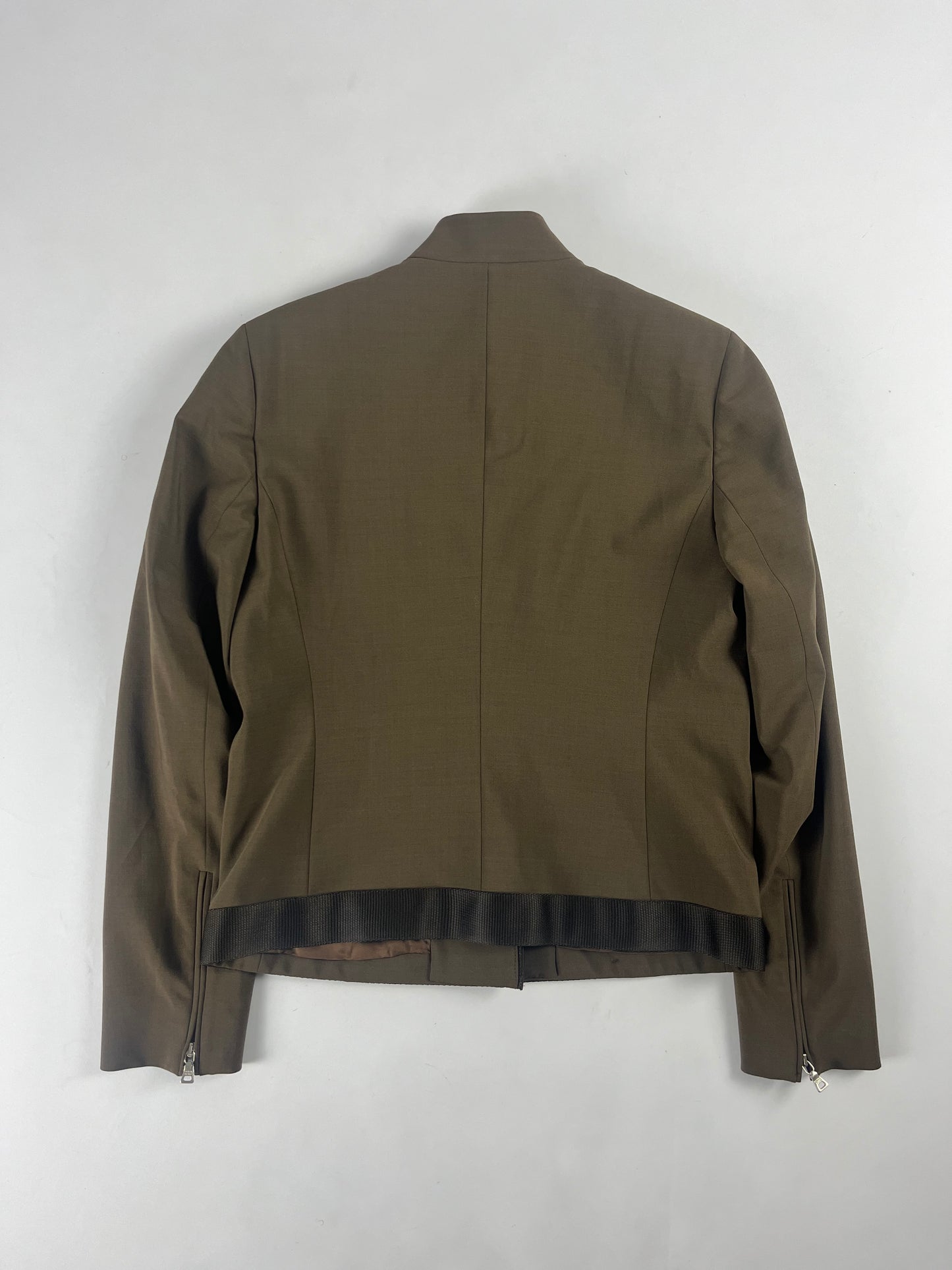 Prada Nylon Buttoned Light Work Zip Jacket FW 1999 - XS