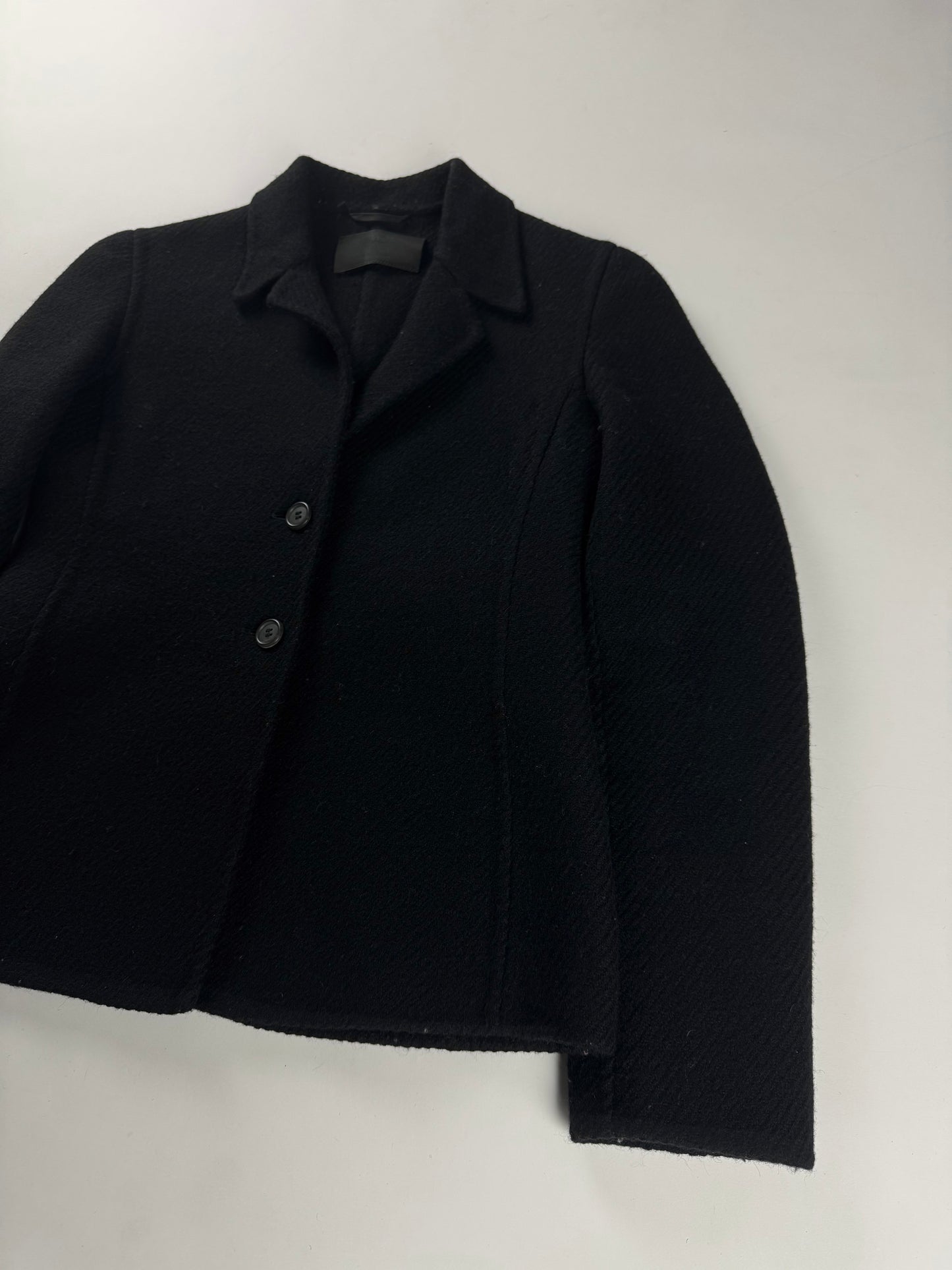 Prada Minimalist Premium Wool Blazer FW 1997 - XS
