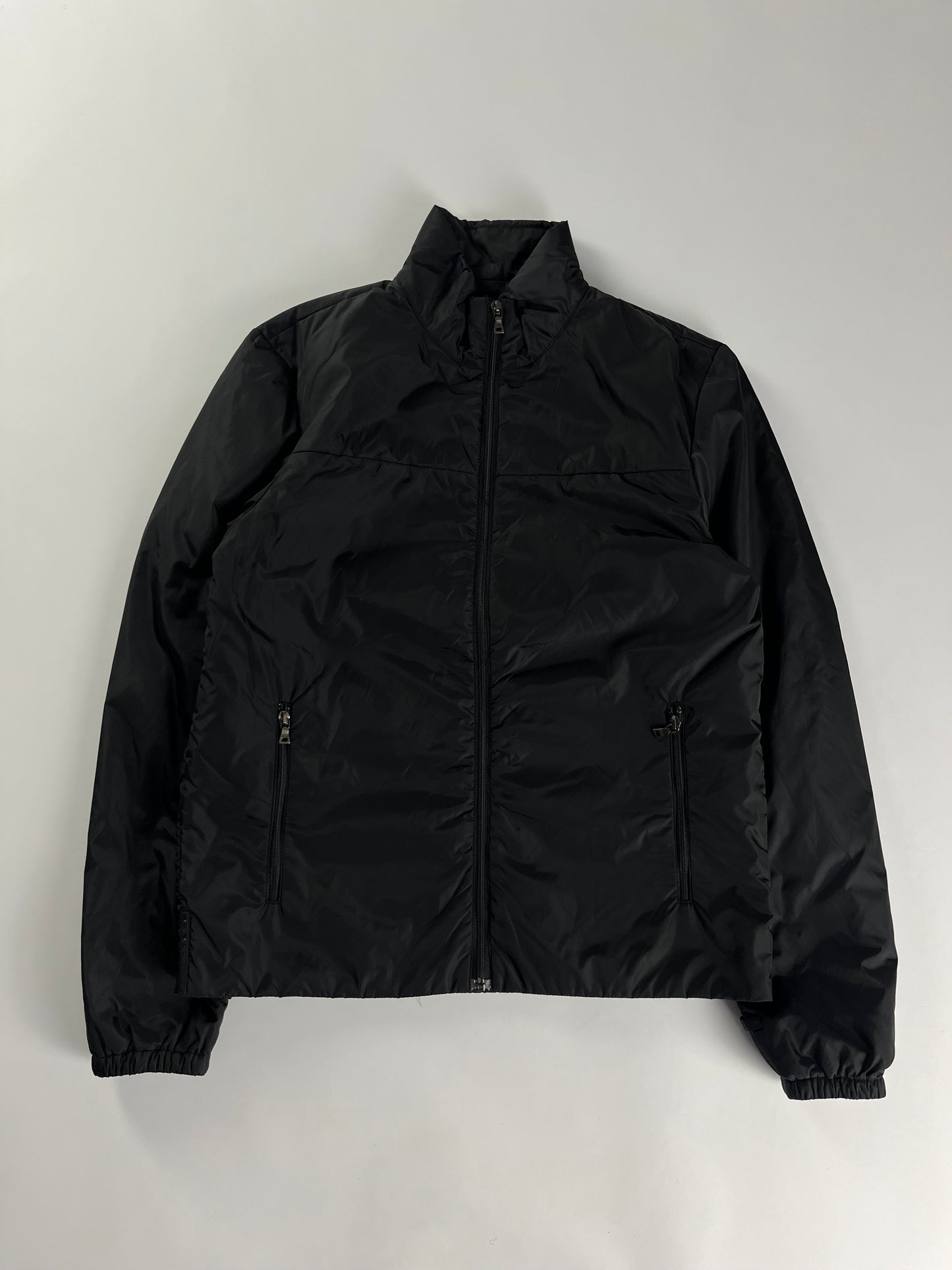 Prada Black Nylon Light Jacket FW 2011 - M