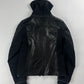 Prada Wool Leather Turtleneck Jacket - S