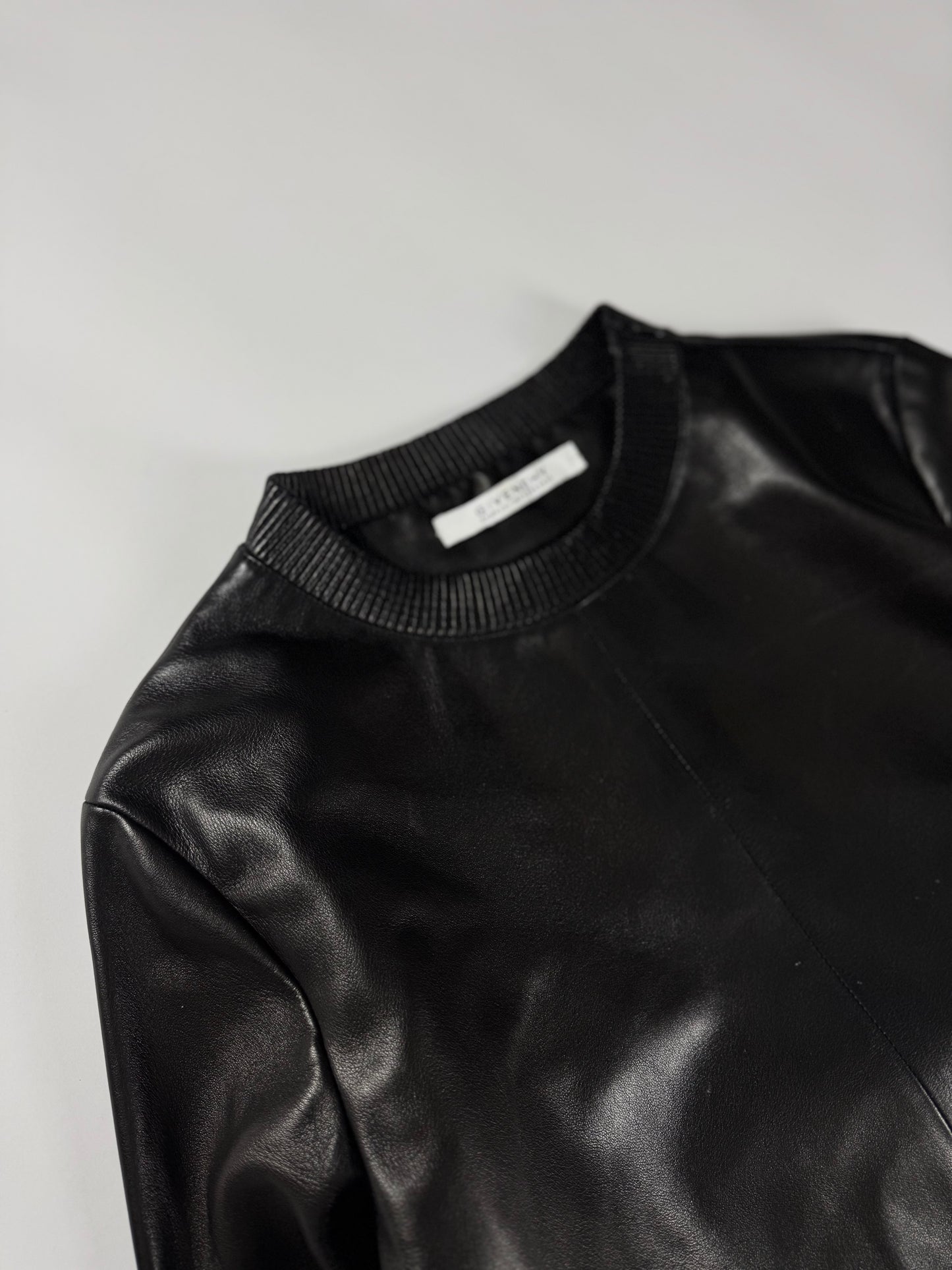 Givenchy Sample Lamb Leather Sweater SS 2015 - S