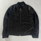 Prada Leather Paneled Shoulder Zipper Jacket 2000s - XS