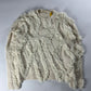 Moncler Genius Oversize Cream Fur Sweater - M