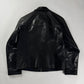 Prada Black Minimalist Perfect Tailored Leather Jacket FW 1996 - M