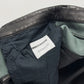 Prada Skinny Black Waist Paneled Leather Pants 2000s - 31 US