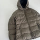 Prada Sand Nylon Puffer Jacket 2000s - M