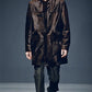 Prada Belted Premium Leather Fur Long Jacket FW 1999 - M