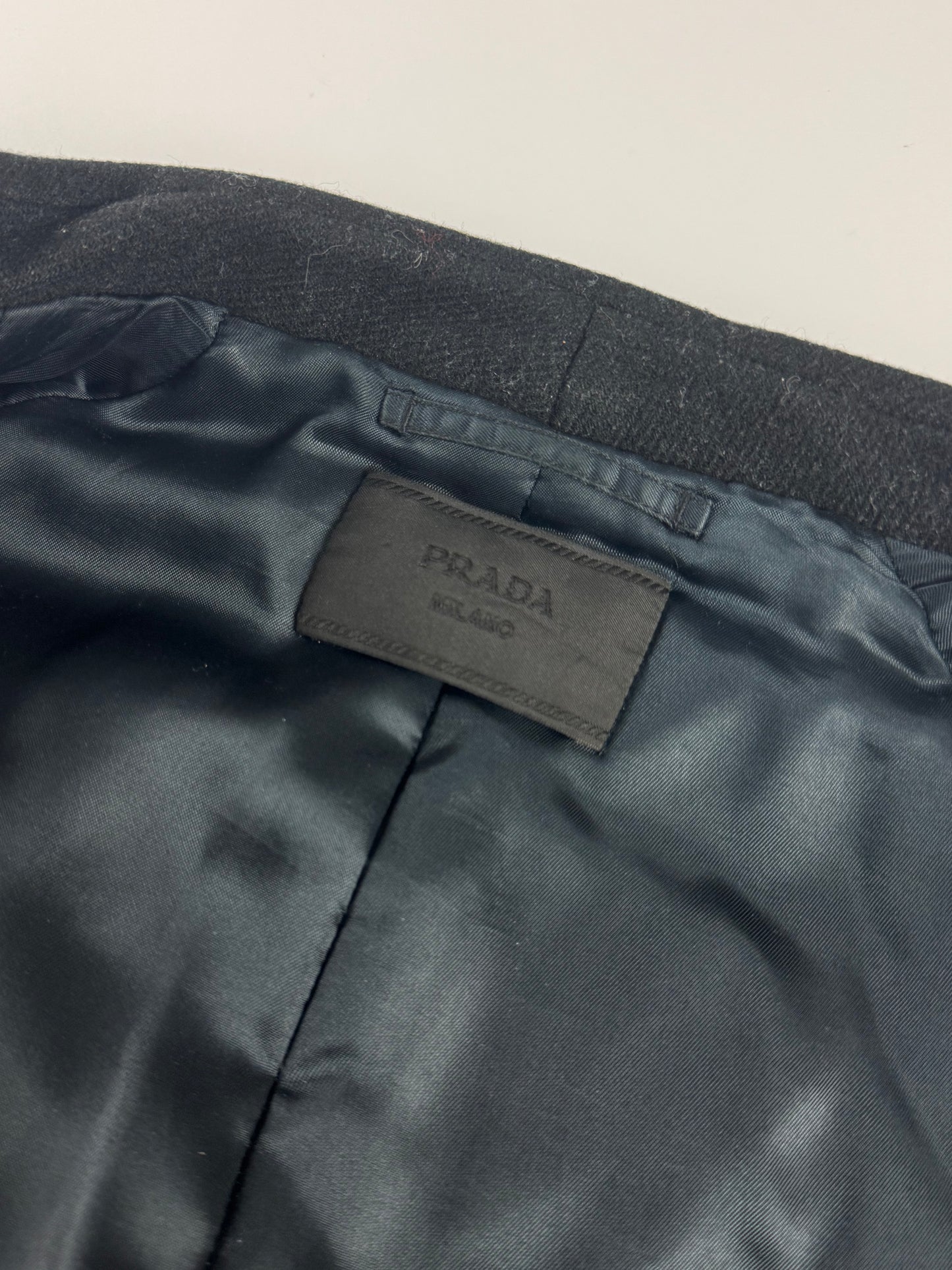 Prada Gradient Virgin Wool Ombré Zipper Jacket FW 2007 - M