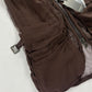 Yves Saint Laurent Tom Ford Brown Silk Cargo Vest SS 2002 - S