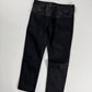 Prada Skinny Black Waist Paneled Leather Pants 2000s - 31 US