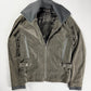 Louis Vuitton Kaki Military Corduroy Turtleneck Jacket FW 2008 - M
