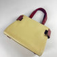 Prada Cream Double Strapped Sides City Calf Leather Bag SS 1999 - OS