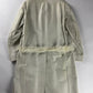Prada White Heaven Fur Trimmed Pony Hair Leather Coat 1990s - S