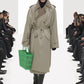 Balenciaga Green Military Oversized Crocs Fisher High Boots Resort 2022 - 44 EU