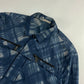 Bottega Veneta Blue Gradient Striped Work Jacket - M